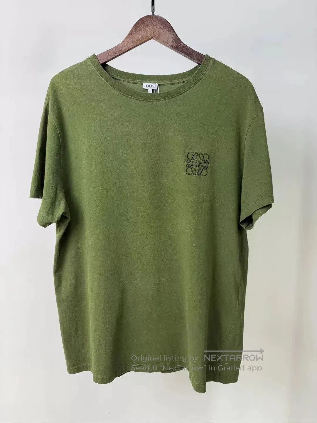 Loewe Loewe Green Chest Embroidery Short Sleeve. Size US XL / EU 56 / 4 - 1 Thumbnail