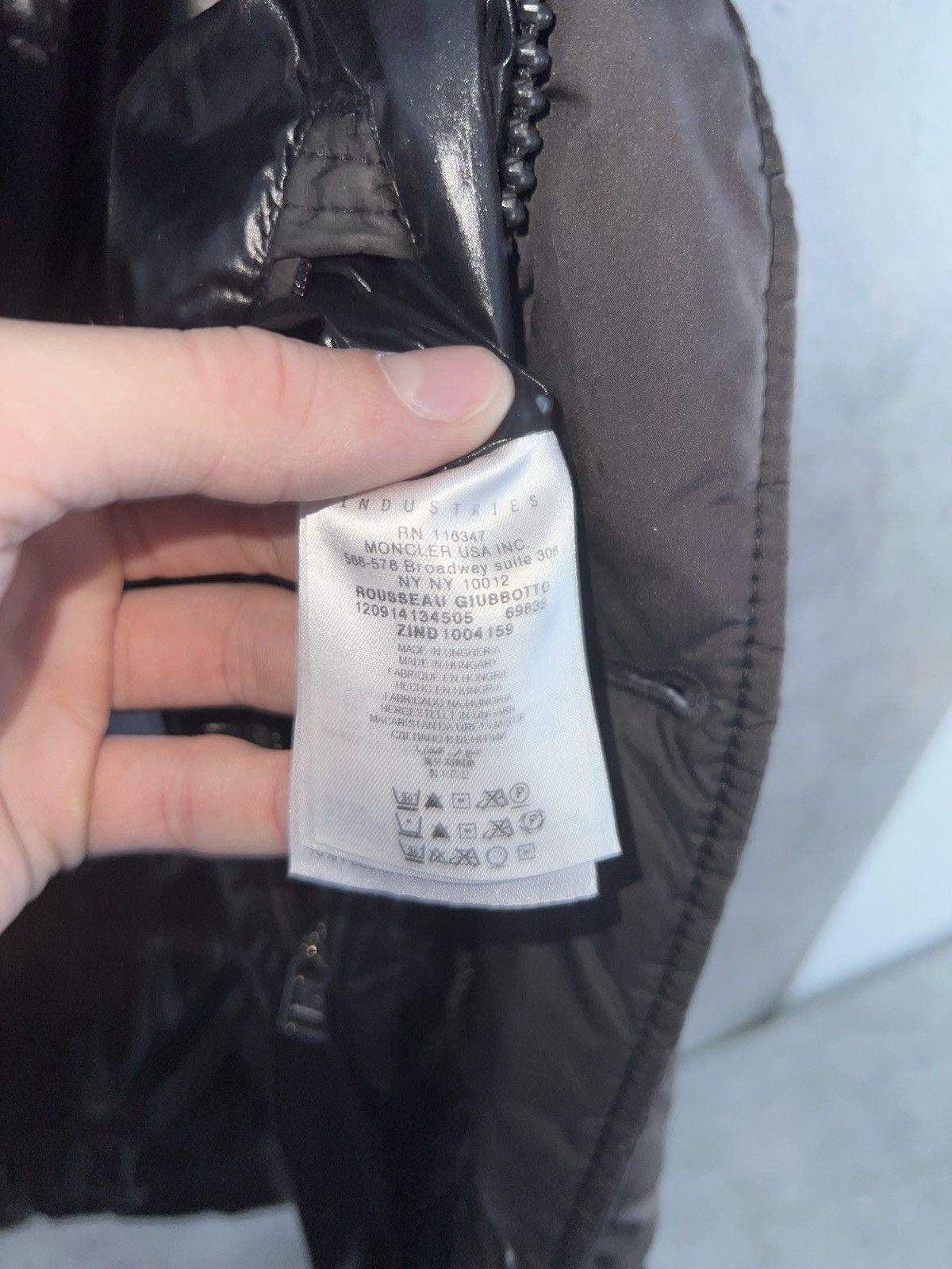 Moncler Moncler Puffer Jacket Brown Big Logo Down Size US S / EU 44-46 / 1 - 12 Thumbnail