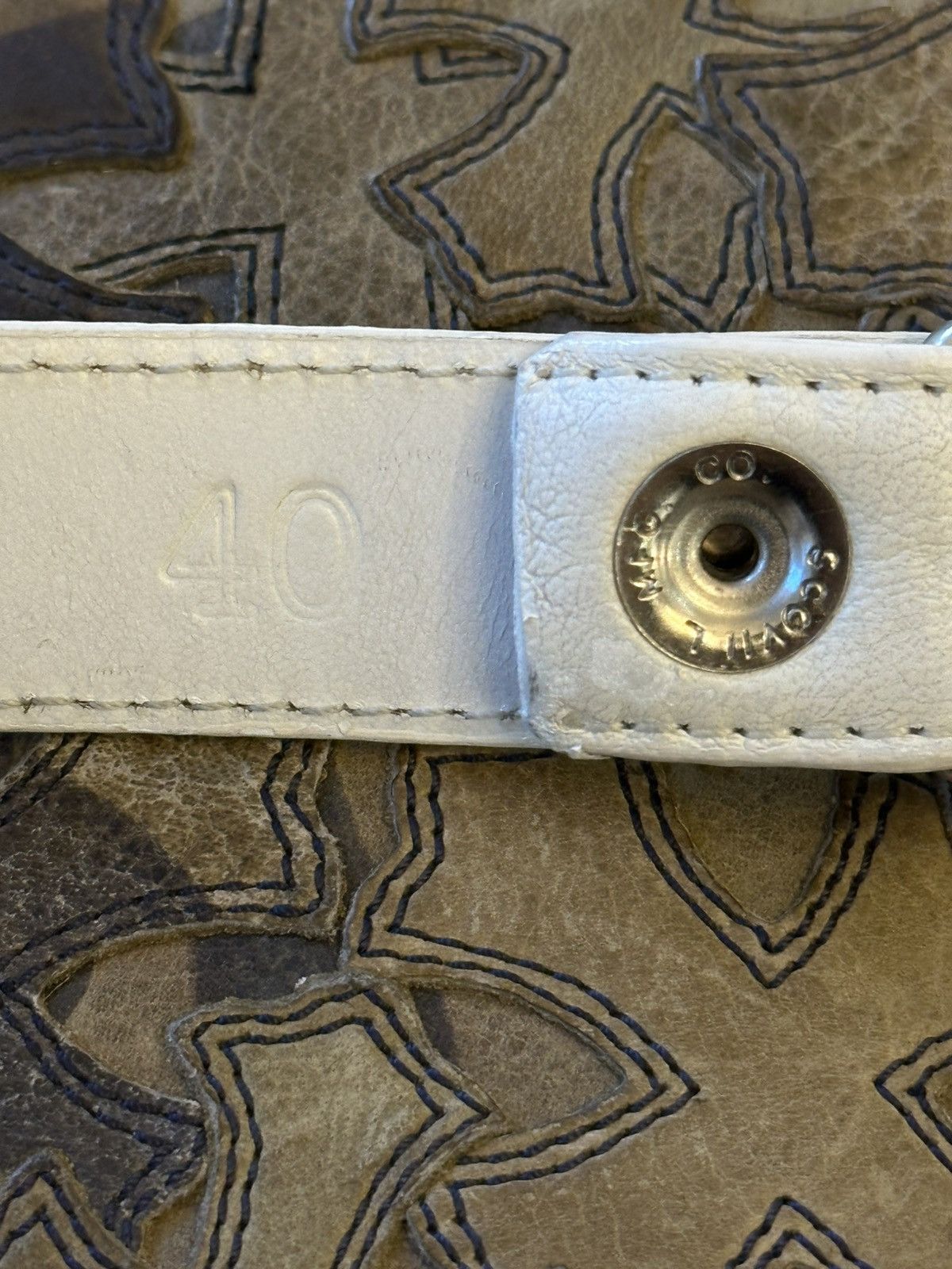 Chrome Hearts CHROME HEARTS MINI HEART BELT SZ 40 Size 38 - 4 Thumbnail