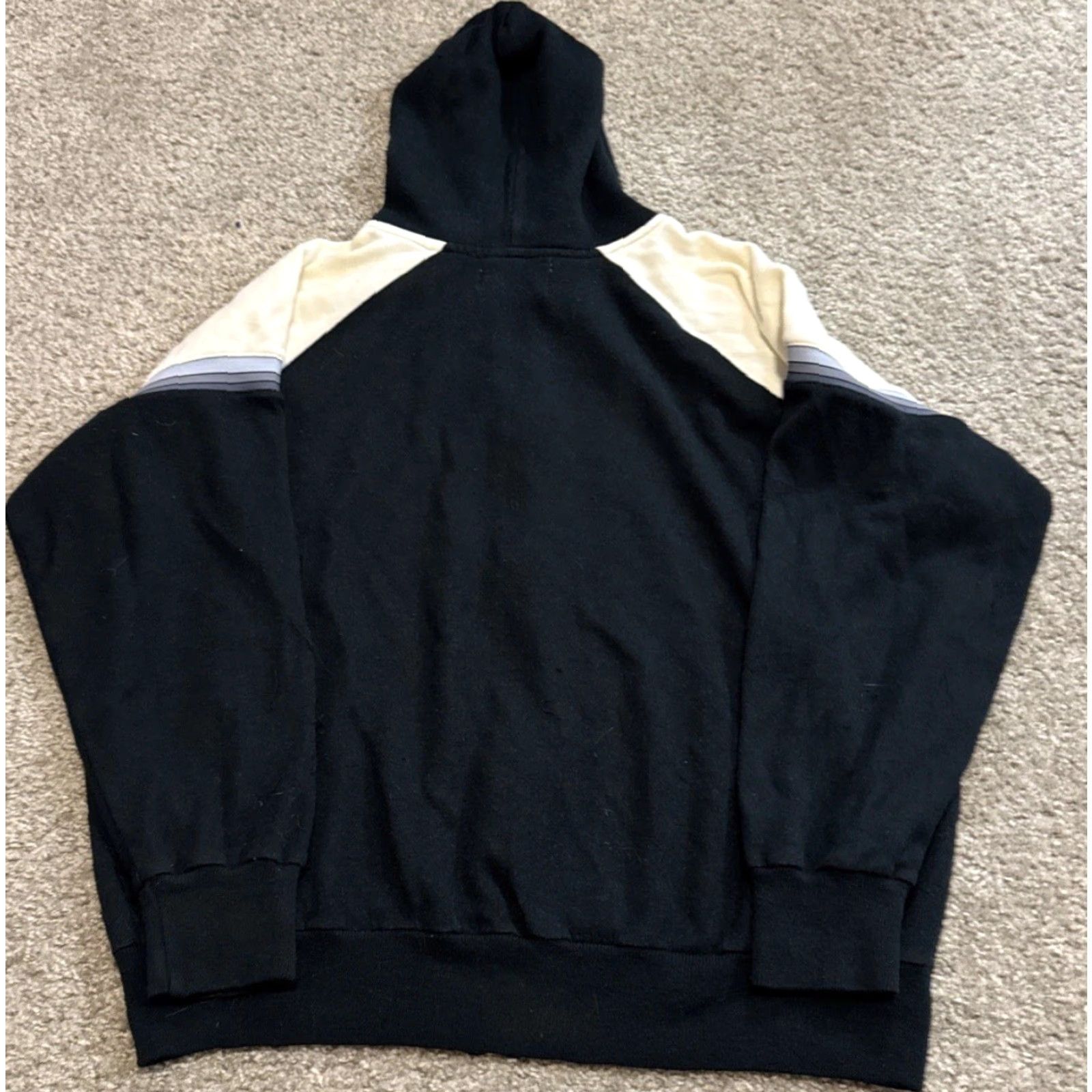 Wilson VINTAGE Wilson Athletics Tennis Black White Full Zip Hooded Sweatshirt XL Size US XL / EU 56 / 4 - 6 Thumbnail