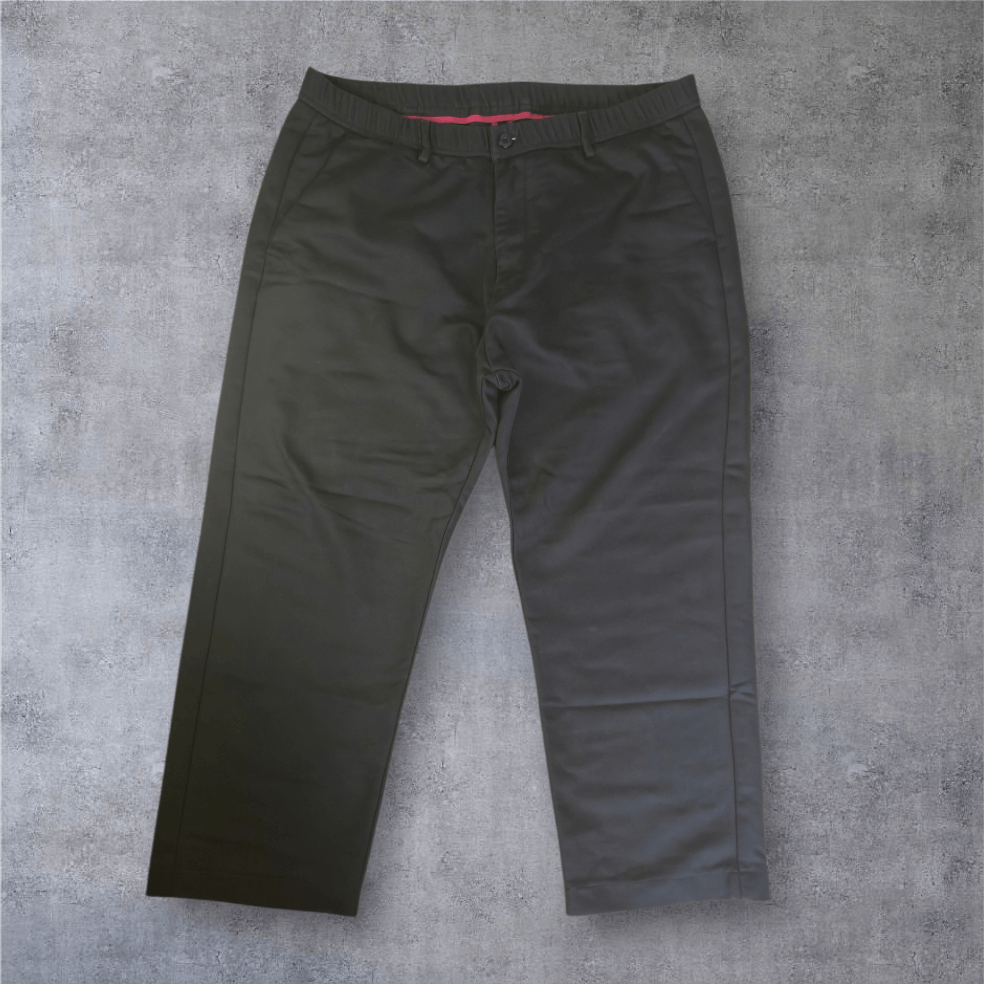 Thom Browne Thom Browne Black Cropped Cotton Pants Size US 34 / EU 50 - 1 Thumbnail