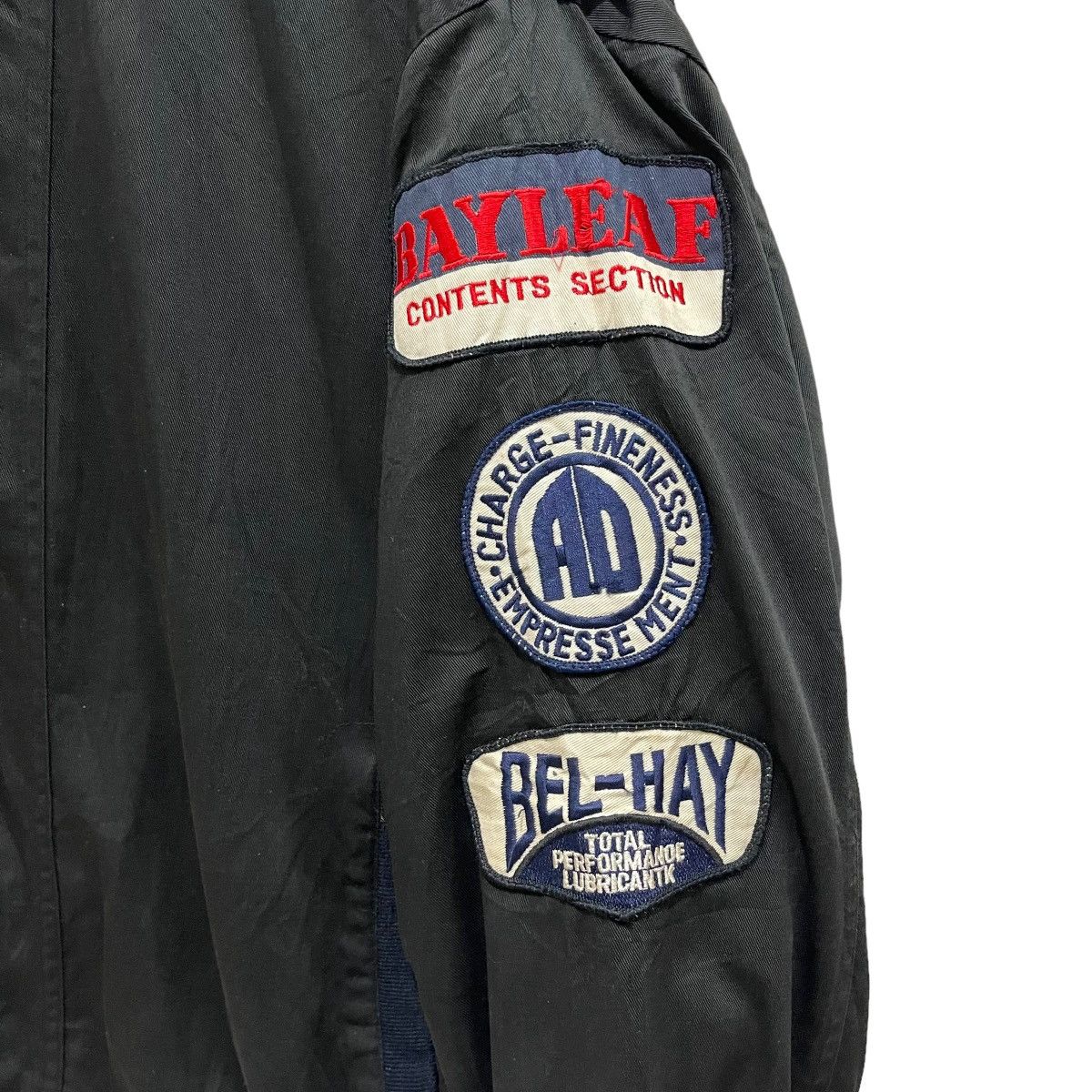 Sports Specialties × Vintage 90s Wheel’s Motorcycle Patches Zipper Hoodie Bomber Jacket Size US L / EU 52-54 / 3 - 3 Thumbnail