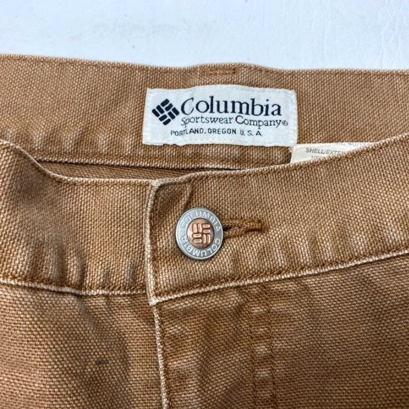 Doublet VINTAGE Columbia Double Knee Canvas Pants Mens 40x34 Briarshun Stout Hunting Size US 40 / EU 56 - 6 Thumbnail