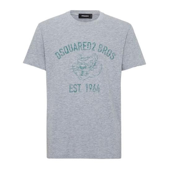 Tシャツ・カットソー DSQUARED2 Men T-shirt Grey S74GD1381S22146 857M Dsquared2 DSQUARED2 Men T-Shirts S22146 S74GD1381 857M GREY