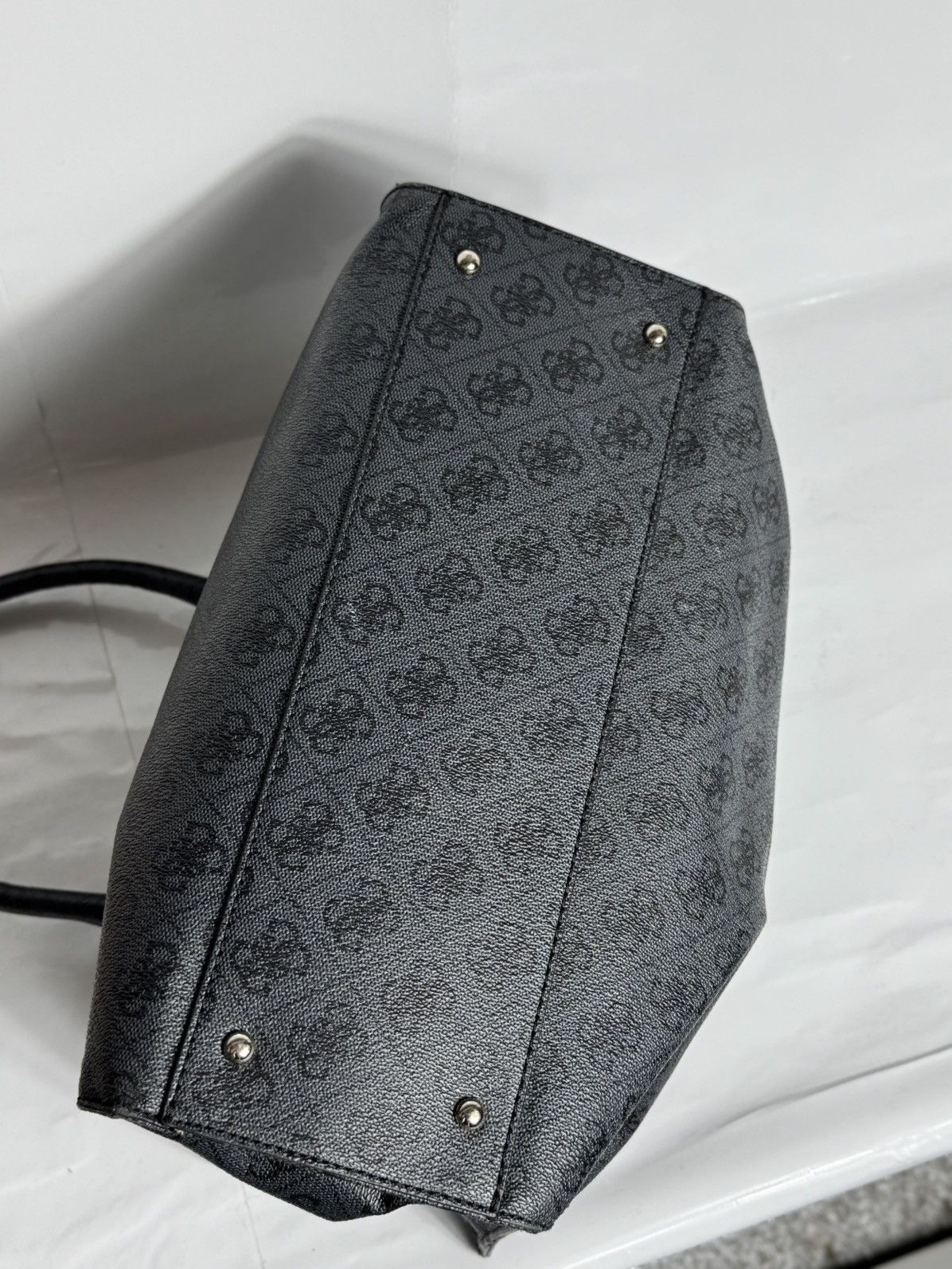 Guess Guess Monogram Leather Bag Size ONE SIZE - 6 Thumbnail