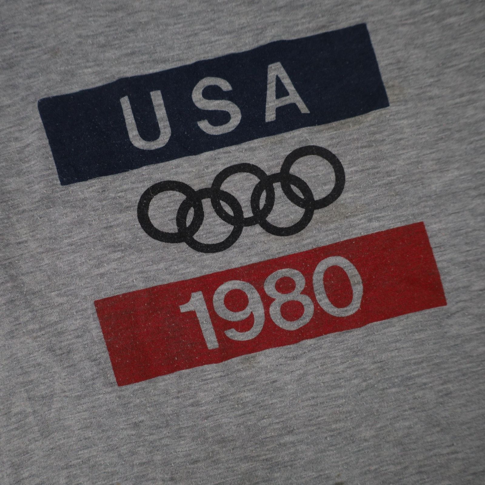 Levi's × Vintage Vintage Levis 1980 USA Olympics Graphic T Shirt Size US M / EU 48-50 / 2 - 4 Thumbnail