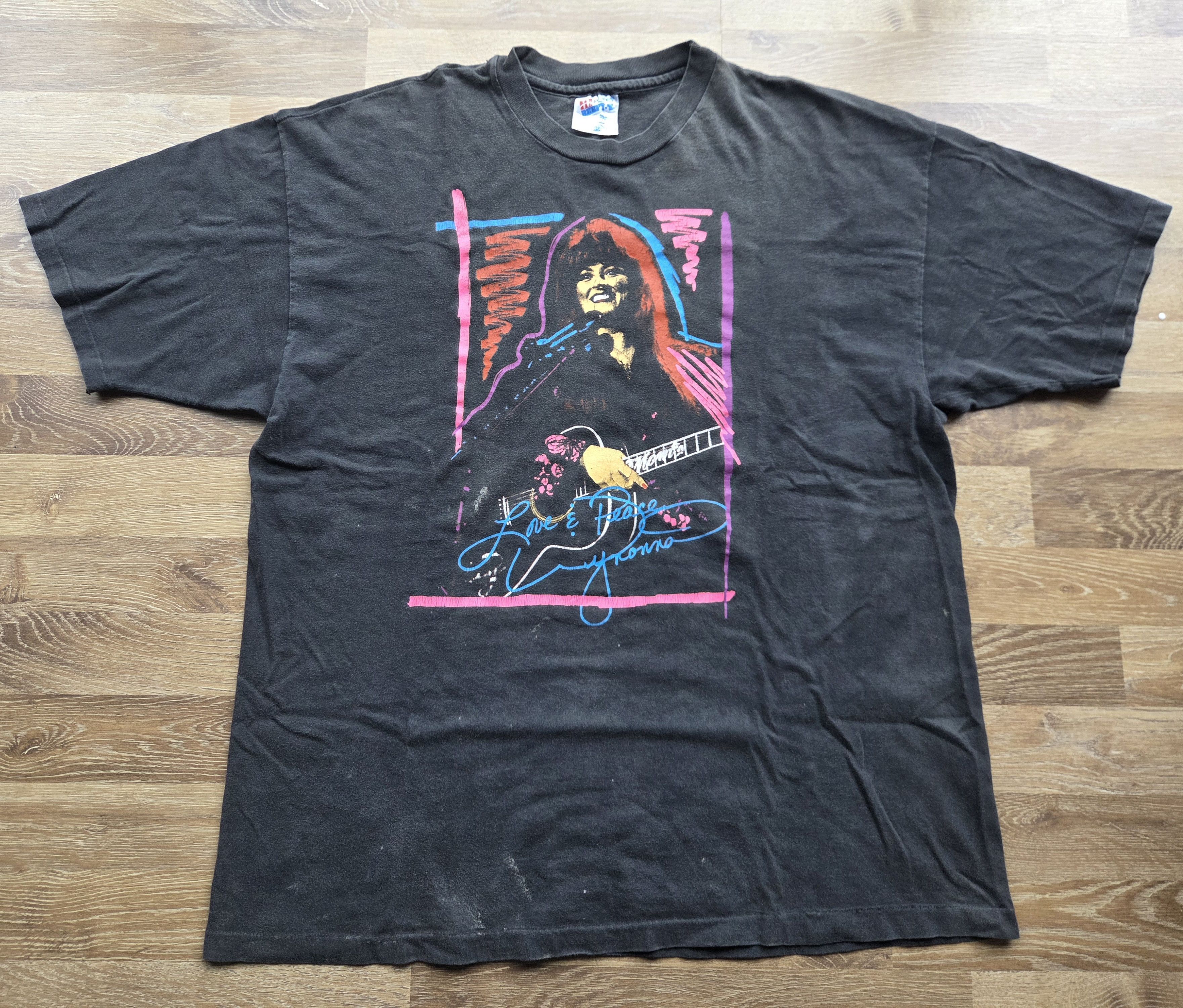 Band Tees Vintage 90s Country Rock Band Wynonna Judd Tour 1994 Shirt Size US XL / EU 56 / 4 - 1 Thumbnail