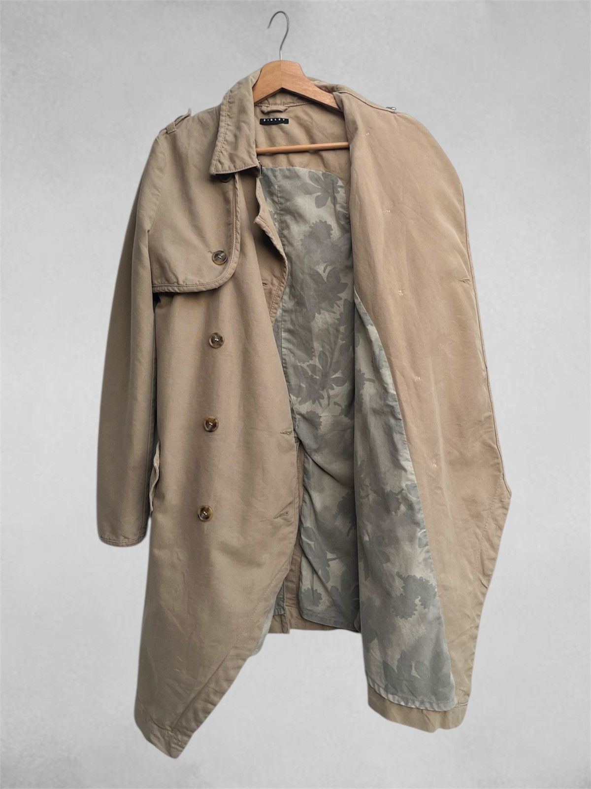 Sisley Sisley Convertible Trench Coat Size S / US 4 / IT 40 - 5 Thumbnail