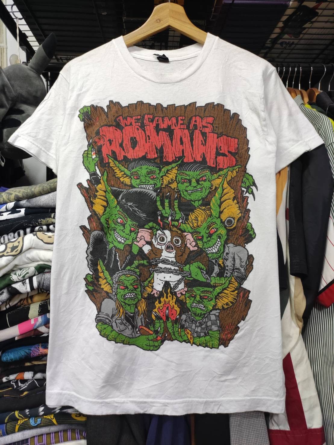 Band Tees Rare! Vtg We Came As Romans " Gremlins " Parody T-Shirt Size US M / EU 48-50 / 2 - 2 Thumbnail