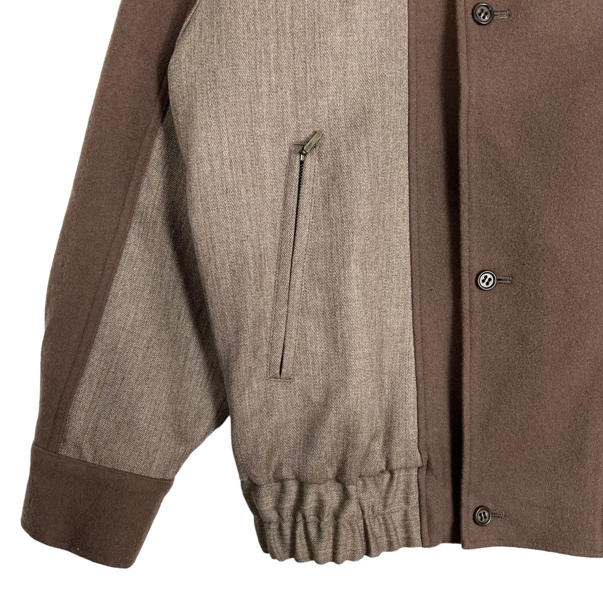 Pierre Balmain 🔥 VINTAGE PIERRE BALMAIN PARIS WOOL BOMBER JACKET Size US L / EU 52-54 / 3 - 4 Thumbnail