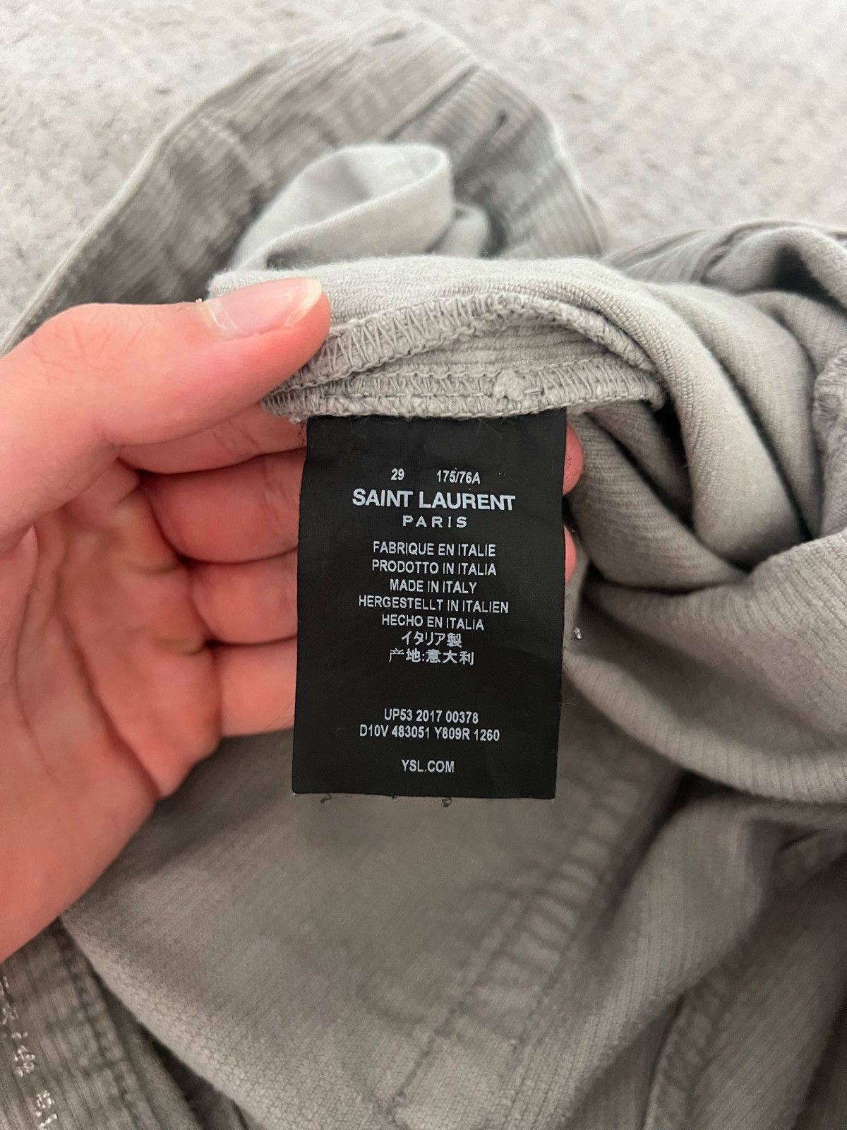 Yves Saint Laurent Saint Lauren jeans Size US 29 - 4 Thumbnail