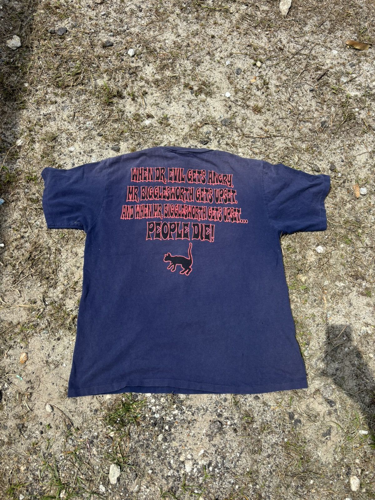 Vintage Vintage 1999 Austin Powers Dr. Evil Tshirt Size US XL / EU 56 / 4 - 2 Thumbnail