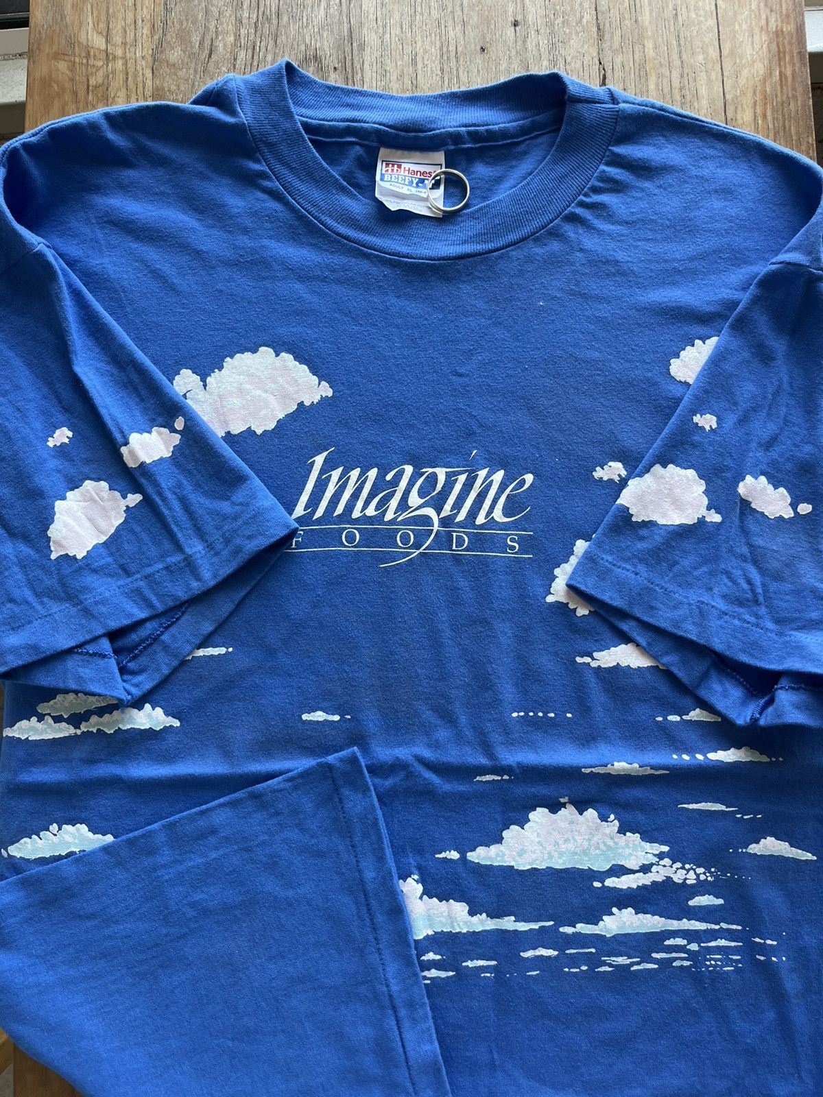 Vintage Vintage Imagine Foods 90’s Tshirt Size US XL / EU 56 / 4 - 6 Thumbnail