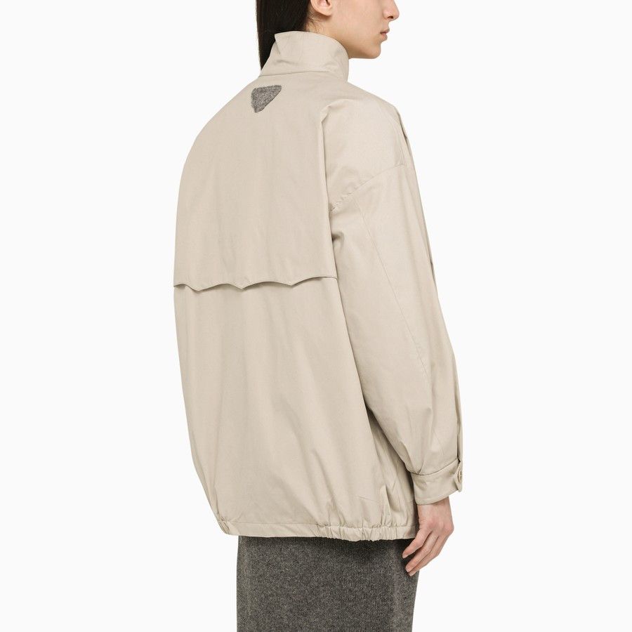 Prada o1d2blof0924 Jacket in Beige Size S / US 4 / IT 40 - 3 Thumbnail