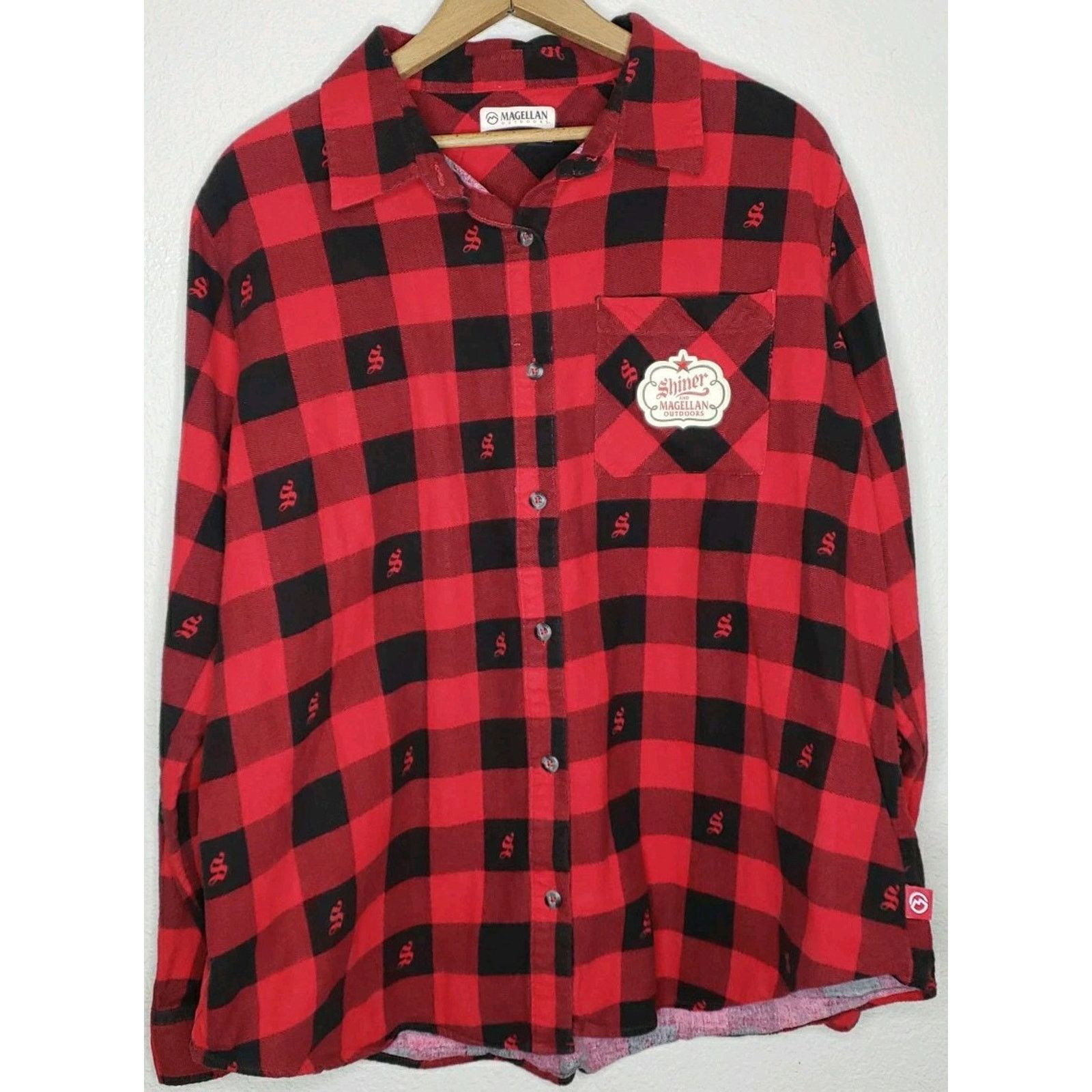 Other Shiner & Magellan Button Down Shirt Size XL Red Men's Size US XL / EU 56 / 4 - 1 Preview