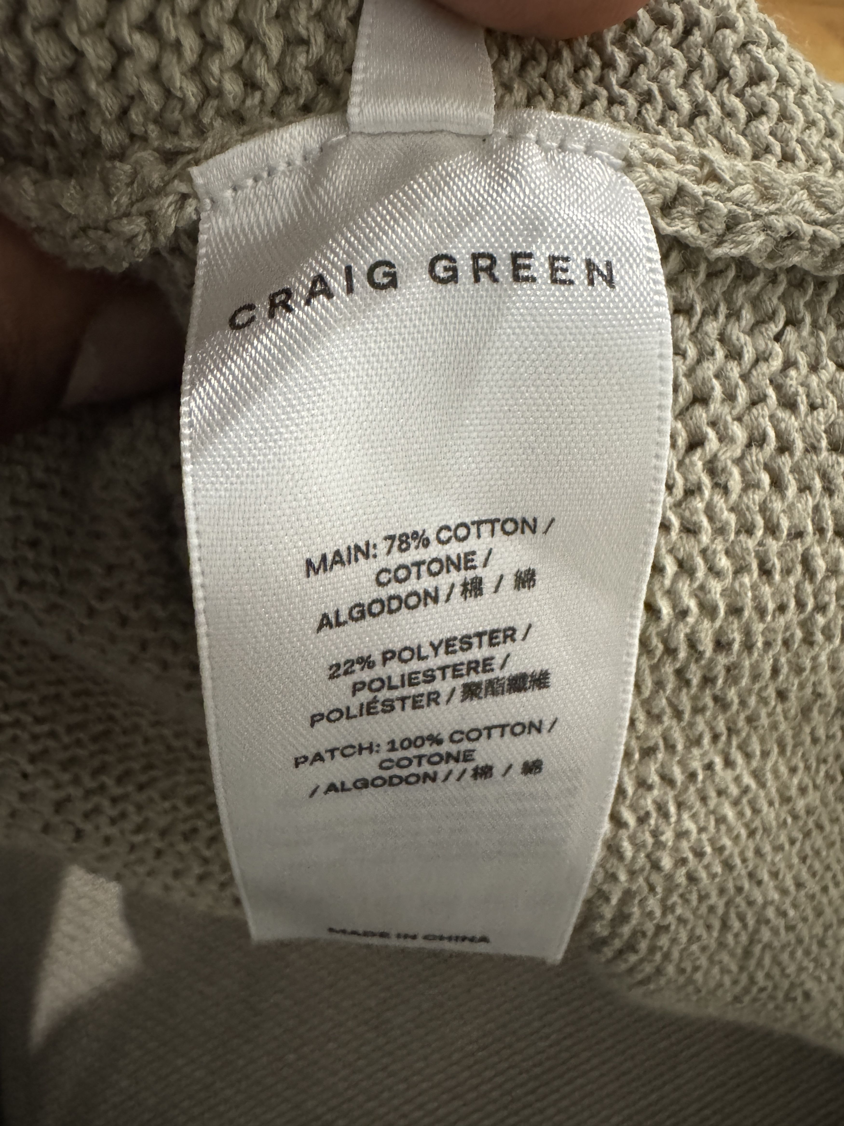 Craig Green Craig Green Zip Pocket Jumper Size US S / EU 44-46 / 1 - 7 Thumbnail