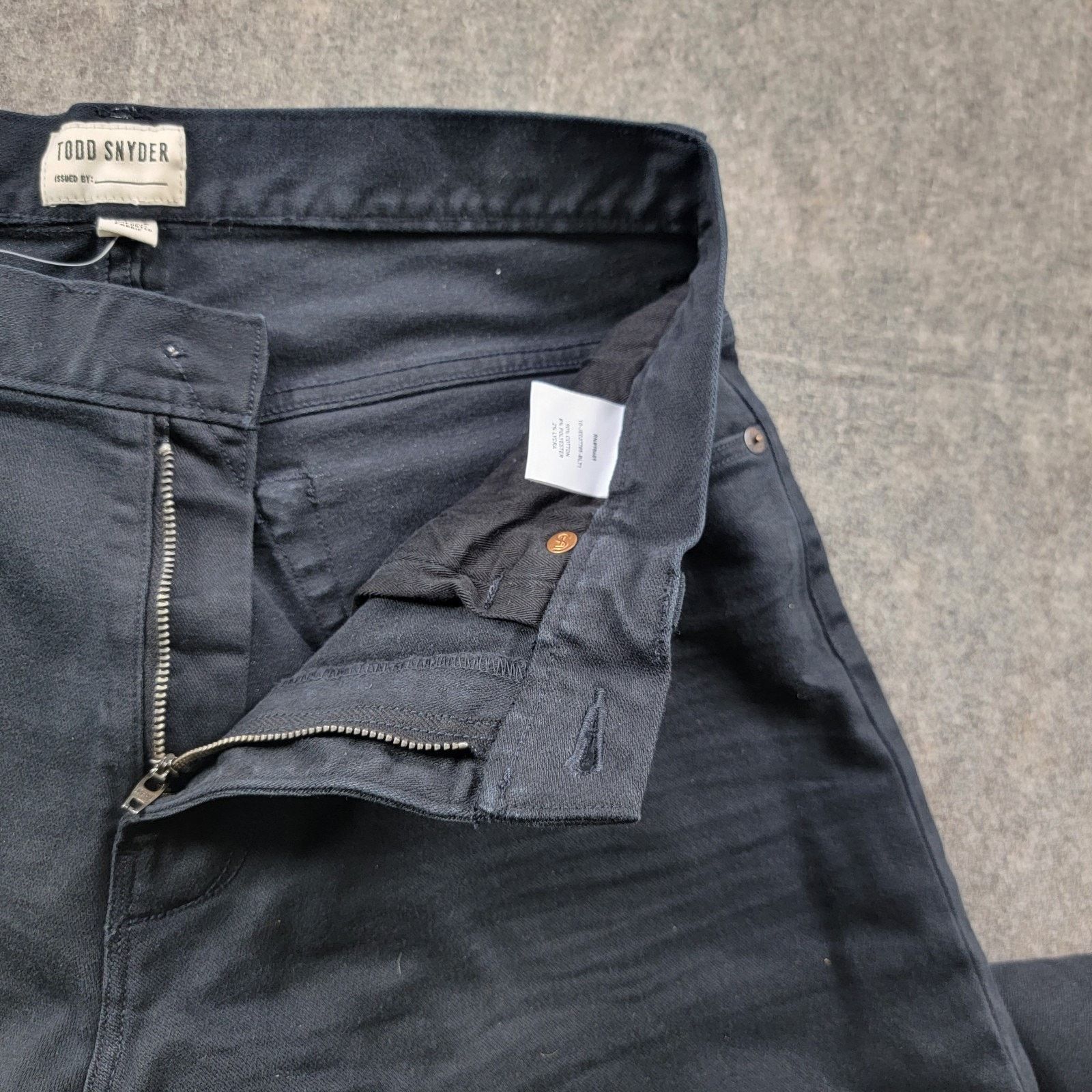 Todd Snyder Todd Snyder Slim Fit Garment Dyed Stretch Jeans *Read* Size US 30 / EU 46 - 10 Thumbnail