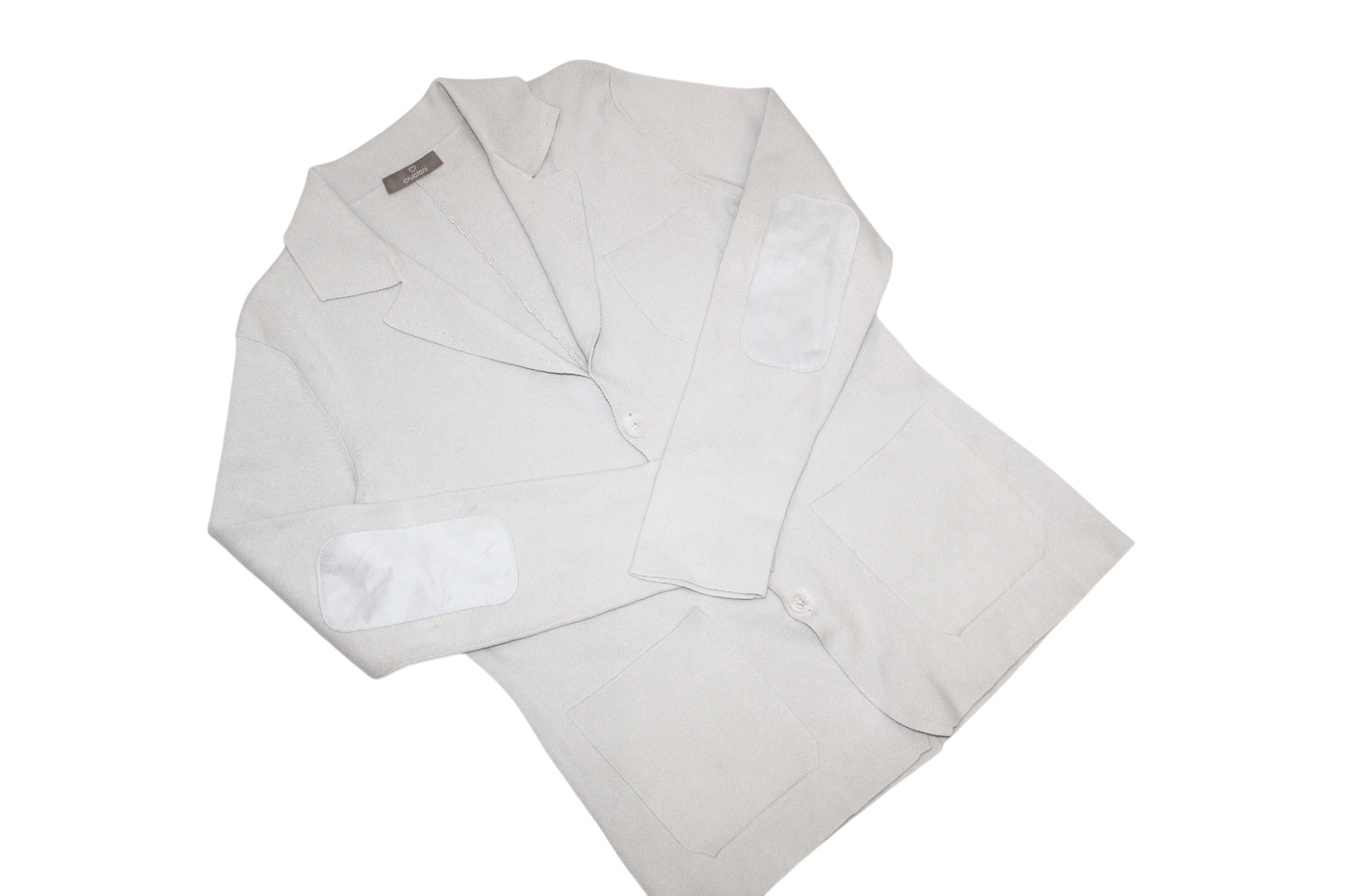 Cruciani Cruciani Stretch Cotton Woven Jacket velvet elbows Size US M / EU 48-50 / 2 - 13 Thumbnail