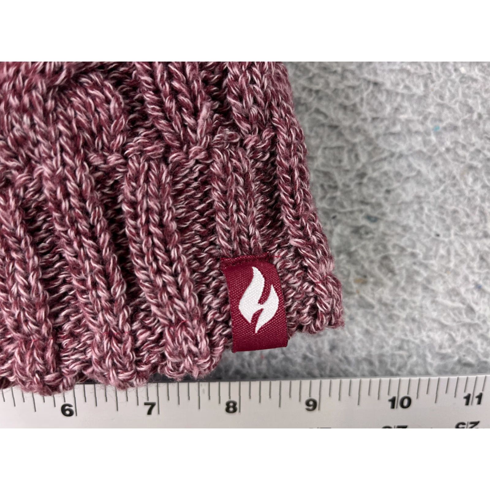 Vintage Heat Holders Beanie Women One Size Purple Knit Lined Thermal Ski Winter Womens Size ONE SIZE - 2 Thumbnail