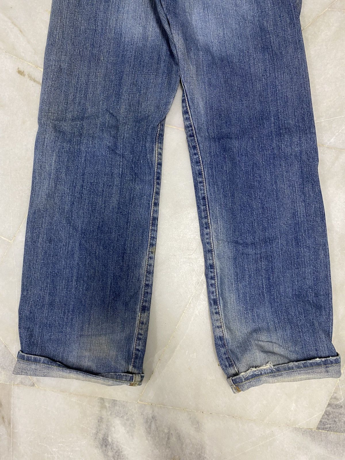 Edwin Size 30x29 Vintage Edwin Distressed Jeans Faded Pants Denim Size US 30 / EU 46 - 10 Thumbnail