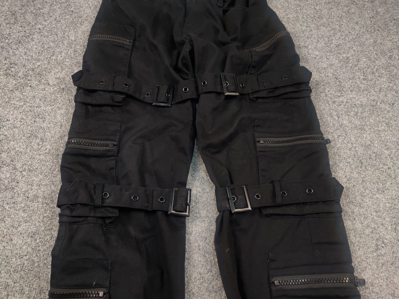 If Six Was Nine Queen Of Darkness Cargo Bomdage Pants Hysteric Opium LGB Size US 32 / EU 48 - 8 Thumbnail