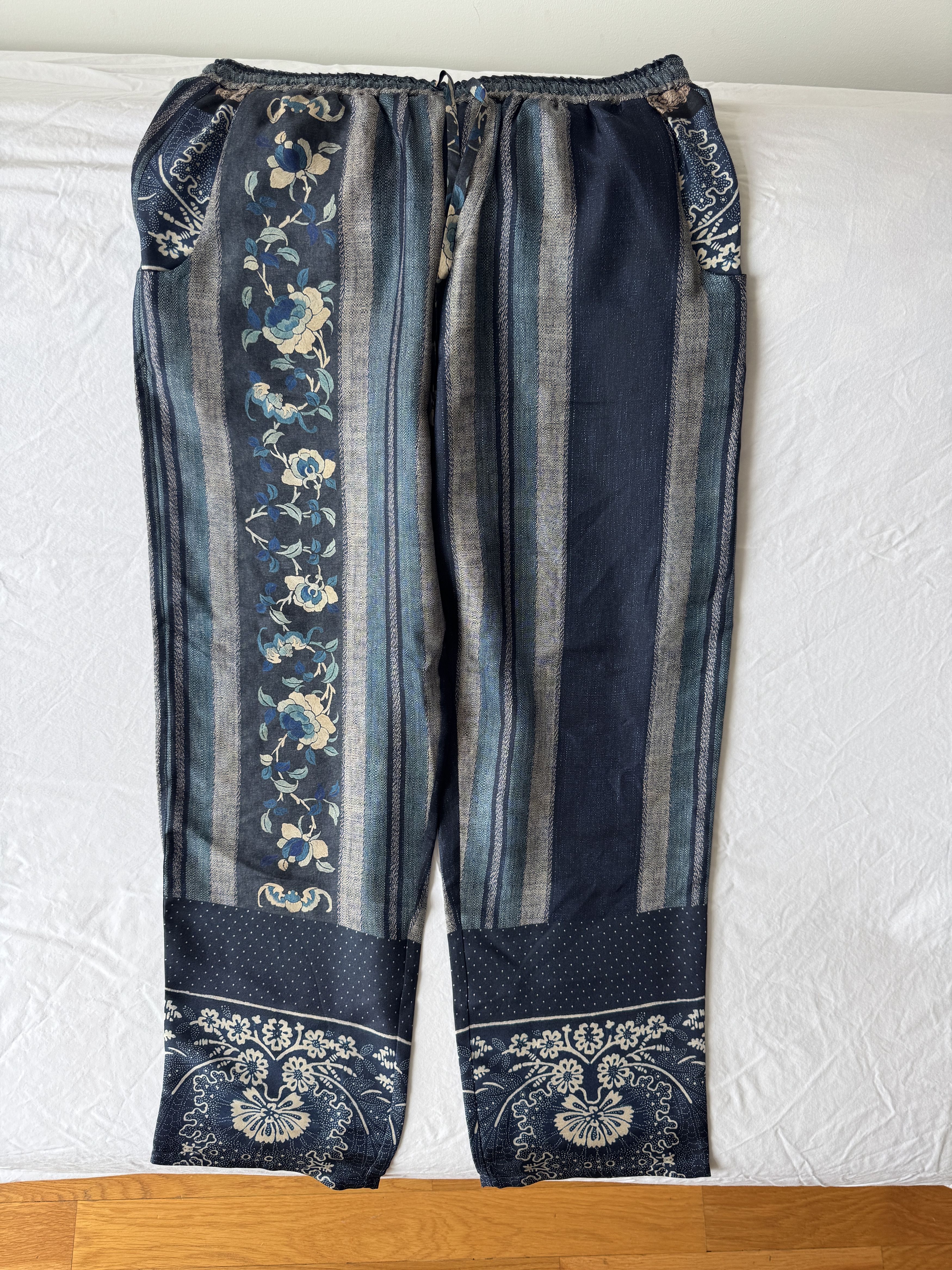 Pierre-Louis Mascia Silk Trousers Size US 34 / EU 50 - 7 Thumbnail
