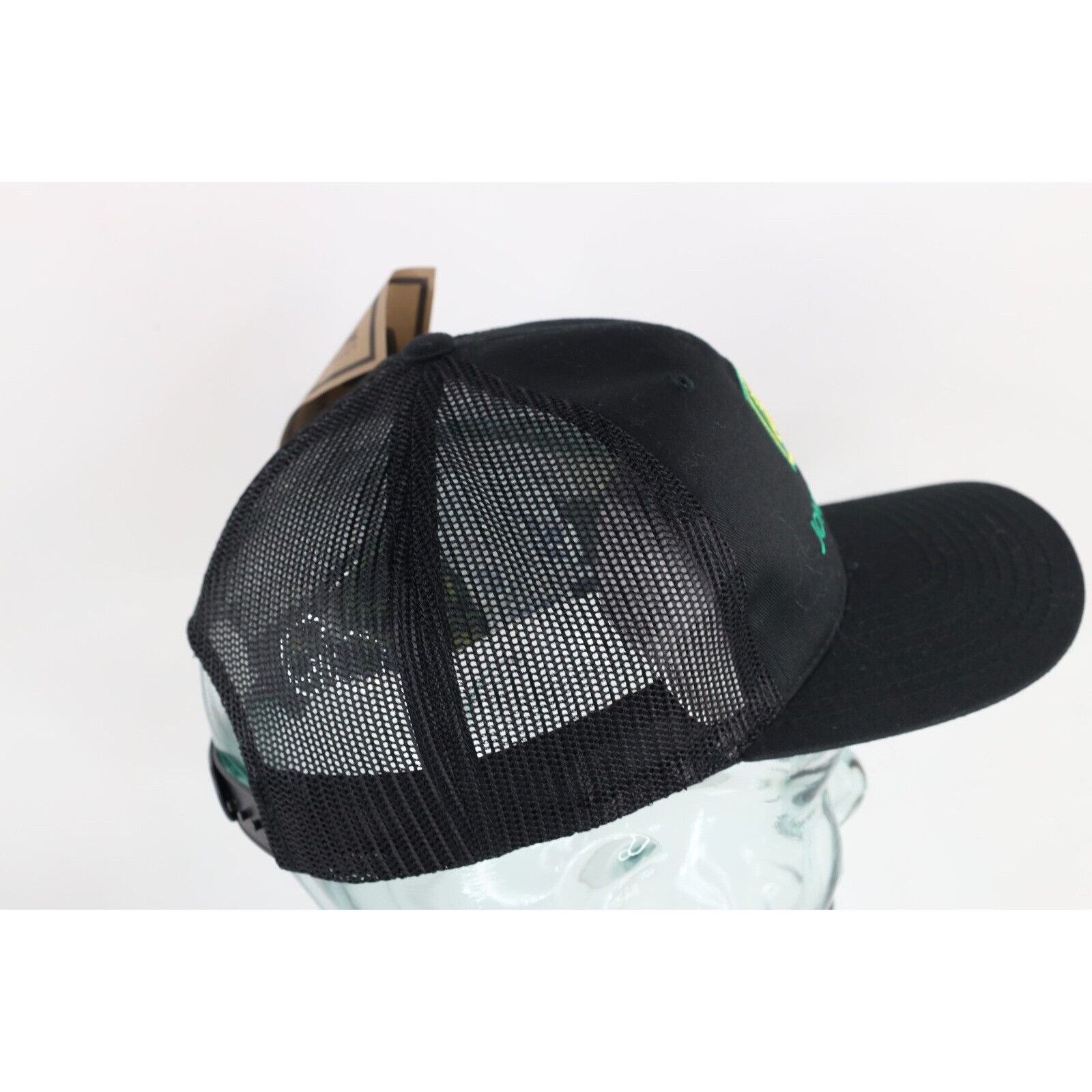 John Deere × Vintage Deadstock Vintage John Deere Tractors Spell Out Trucker Hat Size ONE SIZE - 4 Thumbnail