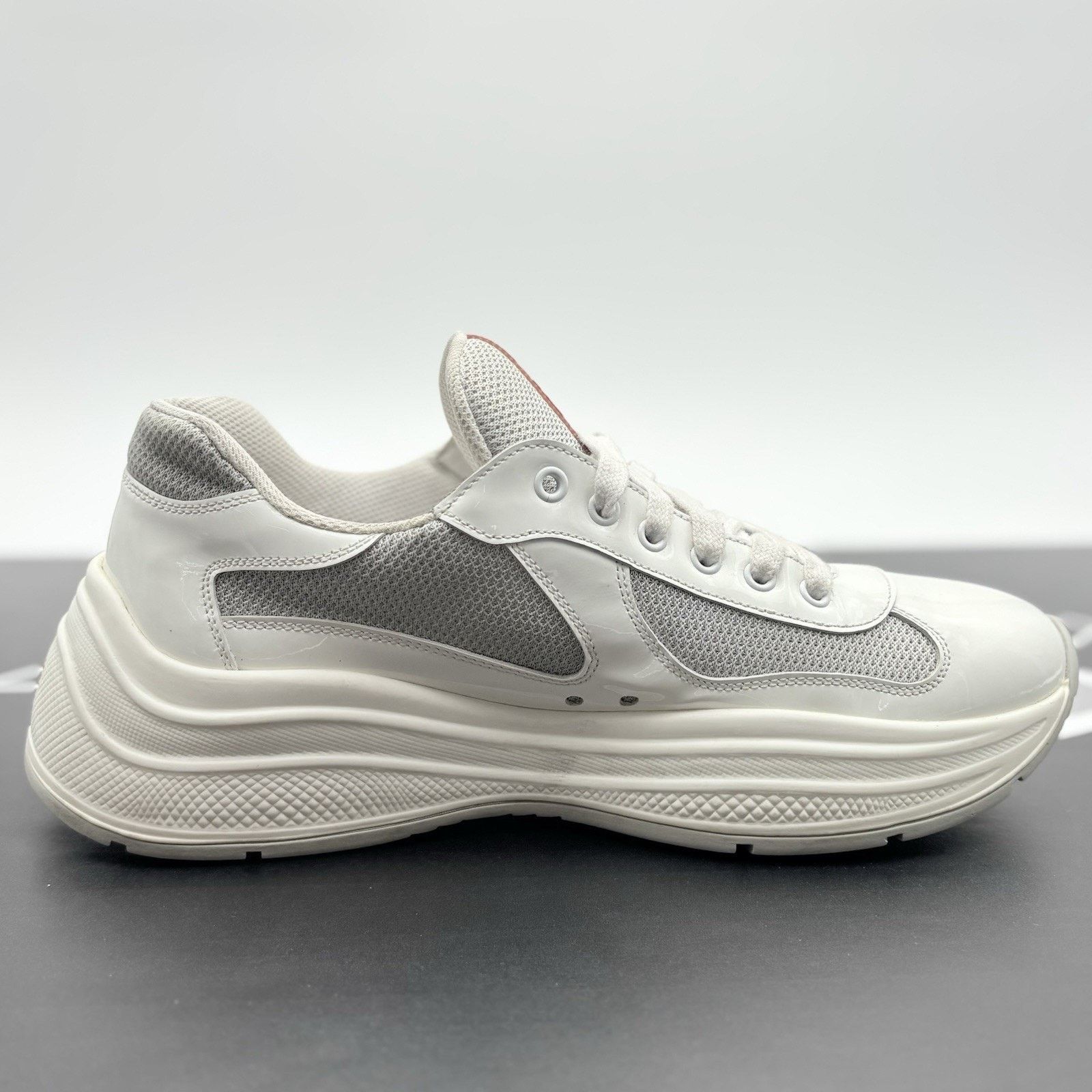 Prada Prada Americas Cup Sport ' White Grey ' | GREAT CONDITION! Size US 9 / EU 42 - 12 Thumbnail