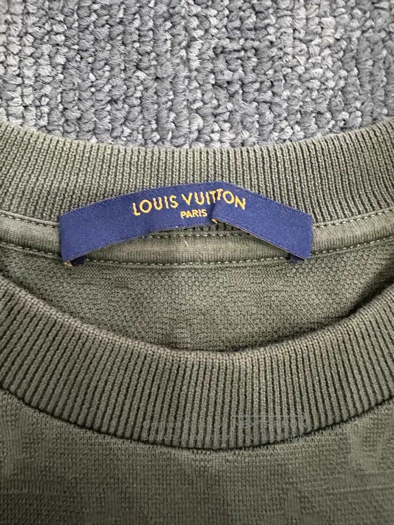 Louis Vuitton Louis Vuitton Green short-sleeved T-shirt Size US S / EU 44-46 / 1 - 4 Thumbnail