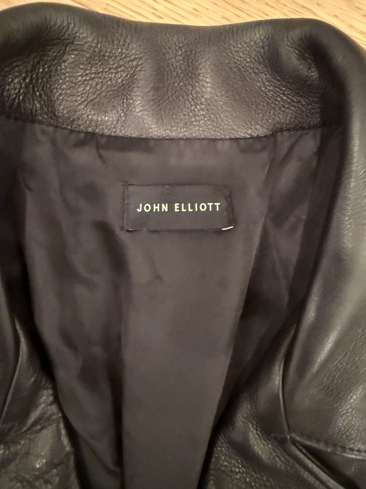 John Elliott John eliiot black leather moto jacket Size US L / EU 52-54 / 3 - 2 Thumbnail