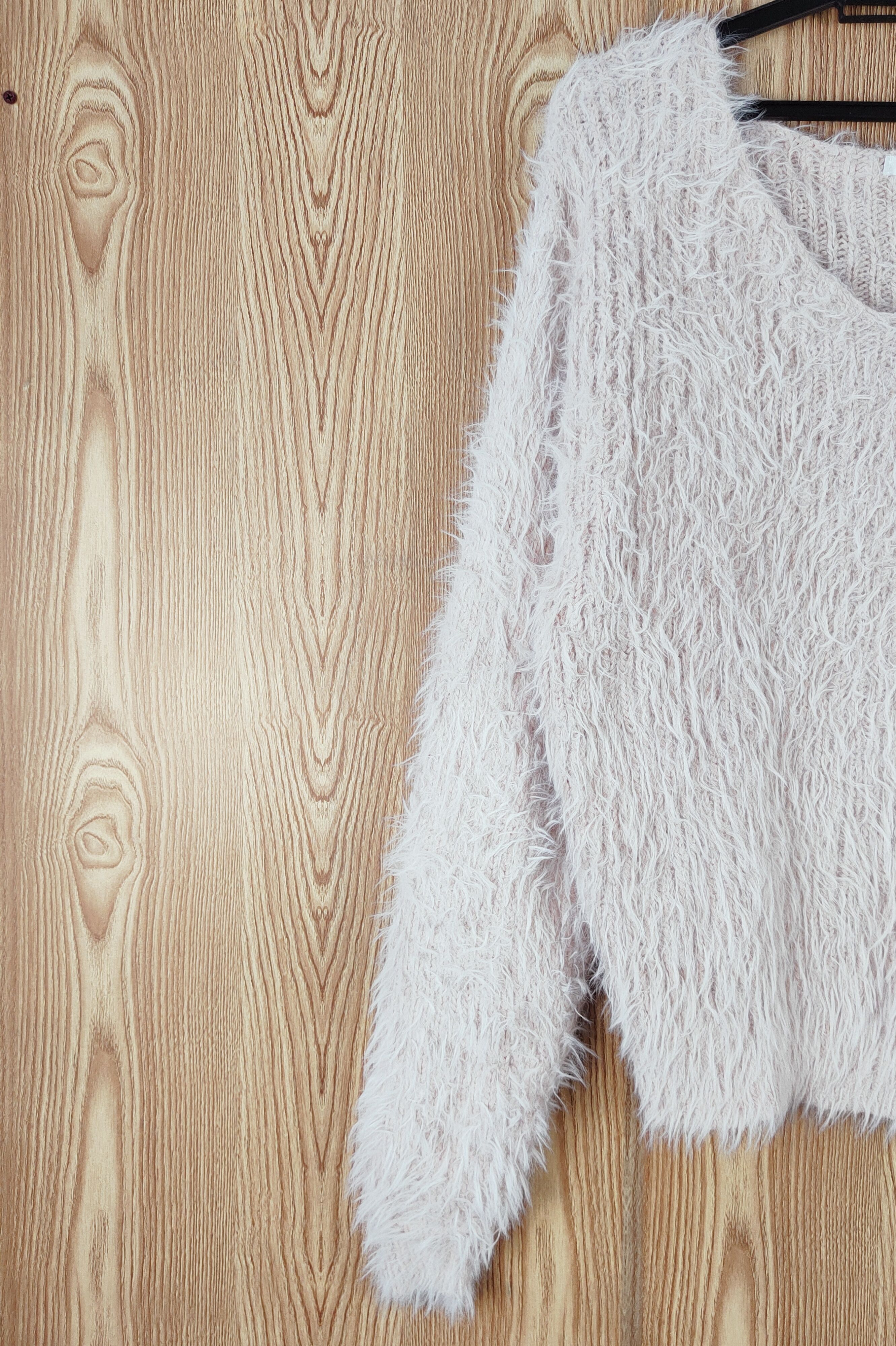 Japanese Brand × Vintage GRL Pink Fur Mohair Knitwear COOL DESIGN Size L / US 10 / IT 46 - 3 Thumbnail