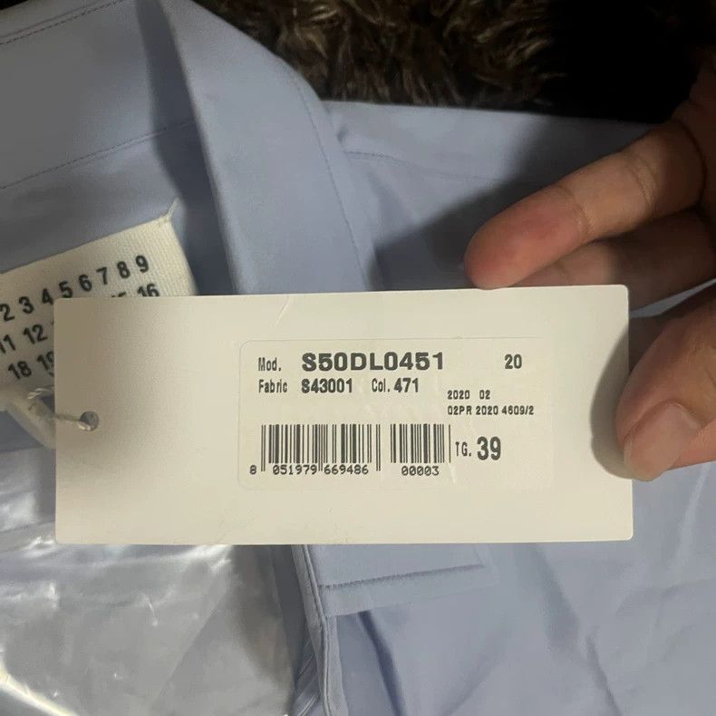 Maison Margiela Maison Margiela Size 39 Pierced shirt 2501-Nextarrow Size US XXS / EU 40 - 5 Thumbnail