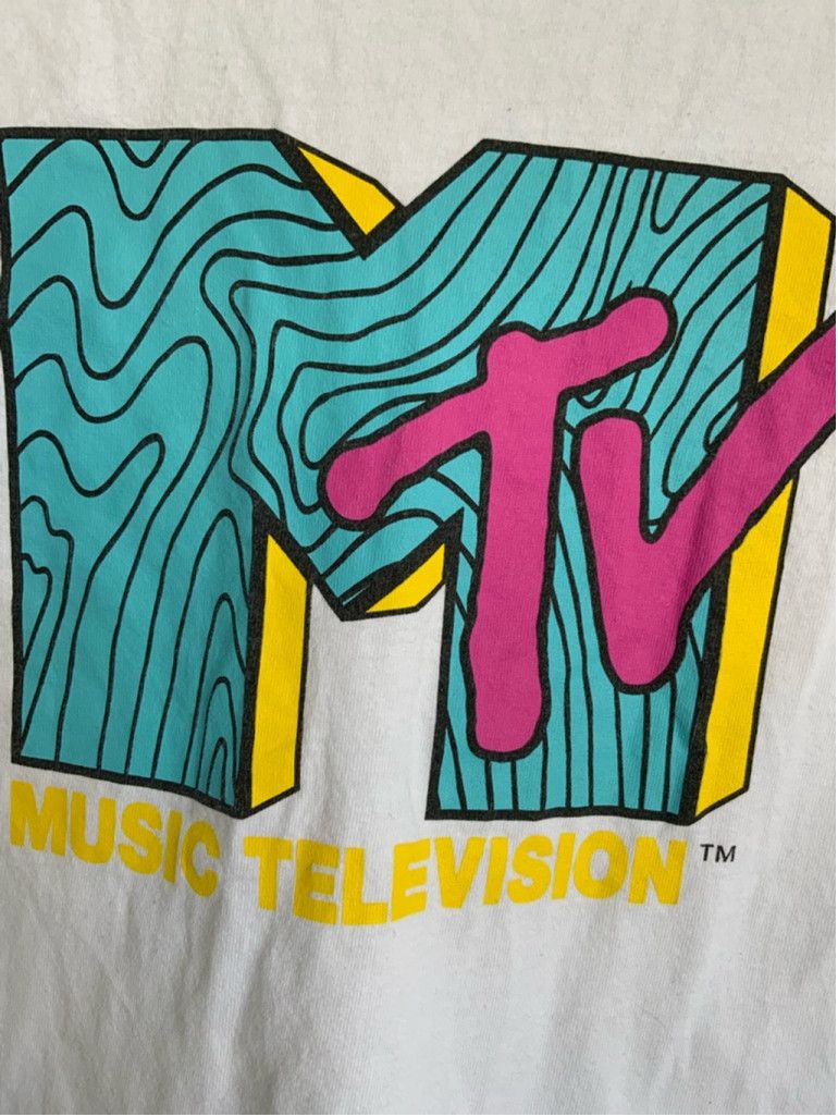 Mtv Men's MTV Graphic T-Shirt Size S White Size US S / EU 44-46 / 1 - 3 Thumbnail