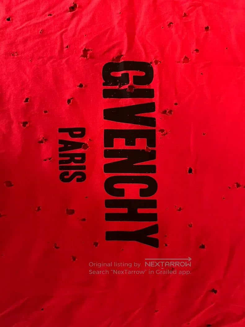 Givenchy Givenchy Ripped Short Sleeve Size US S / EU 44-46 / 1 - 2 Thumbnail