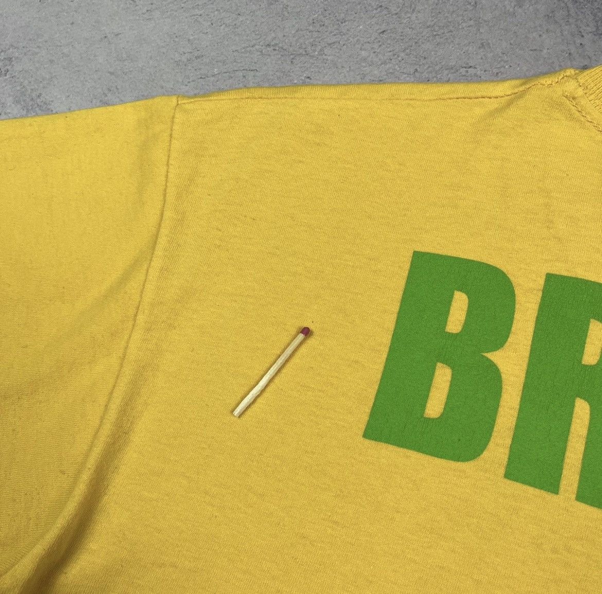Vintage Vintage Brazil 10 True football fans Humor y2k weed tee 90’s Size US S / EU 44-46 / 1 - 24 Thumbnail