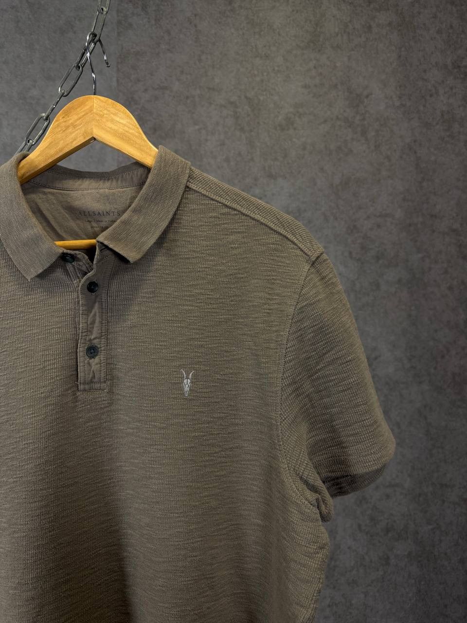 Allsaints Allsaints designer logo polo tee Size US L / EU 52-54 / 3 - 2 Thumbnail