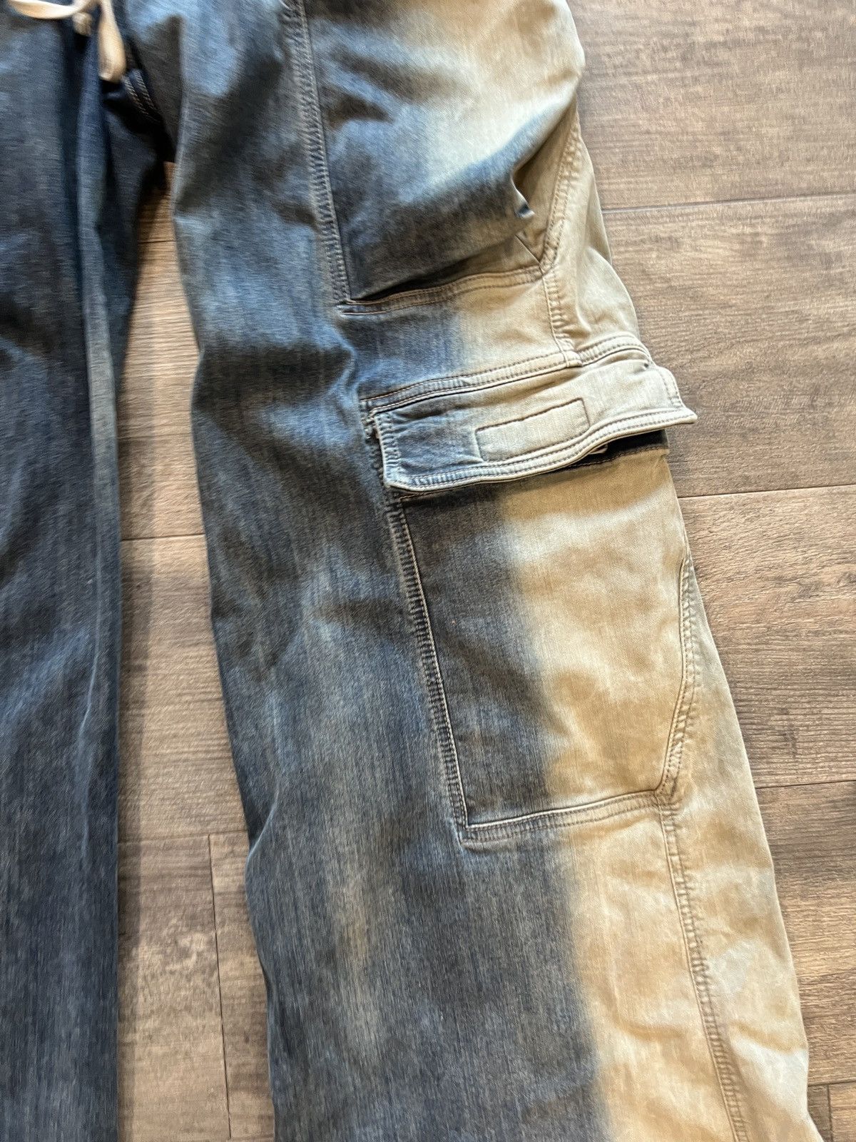 Rick Owens Rick owens EDFU Belas Cargo pants Size US 38 / EU 54 - 2 Thumbnail