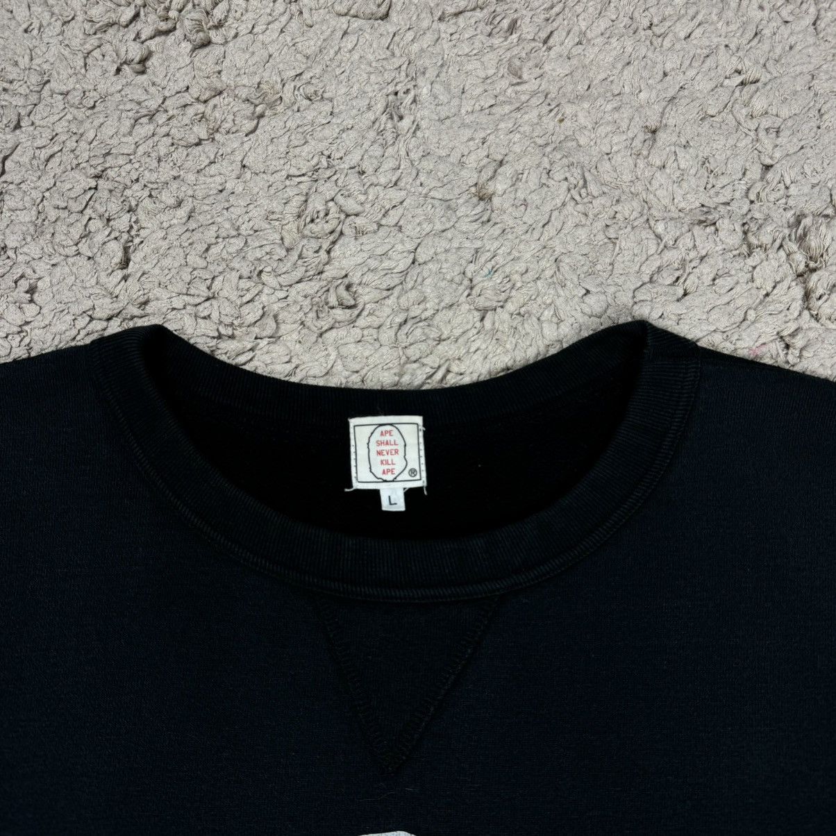Bape Bape Heads Crewneck Size US L / EU 52-54 / 3 - 7 Thumbnail