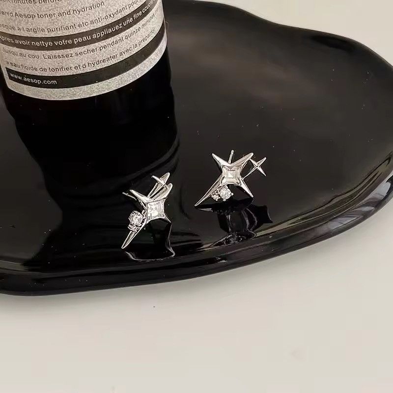 Jewelry Cute Star Earring ( pair ) Size ONE SIZE - 7 Thumbnail