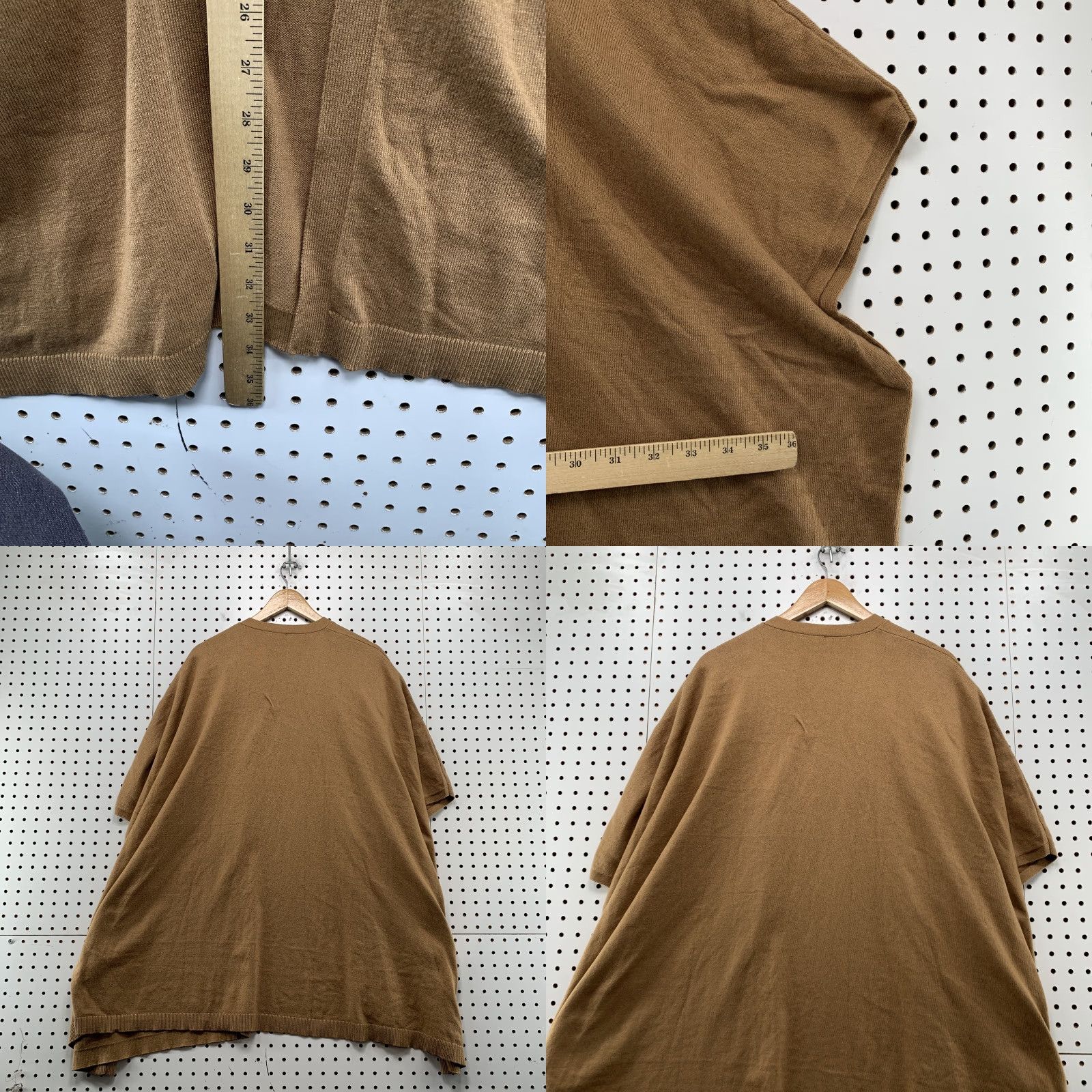 J. Jill VINTAGE J. Jill WEAREVER Cardigan Open Front Slouch Vicuna Knit Women XL Brown Knitwear 3X Summer Fall 89 Mens Girls Size XL / US 12-14 / IT 48-50 - 8 Thumbnail