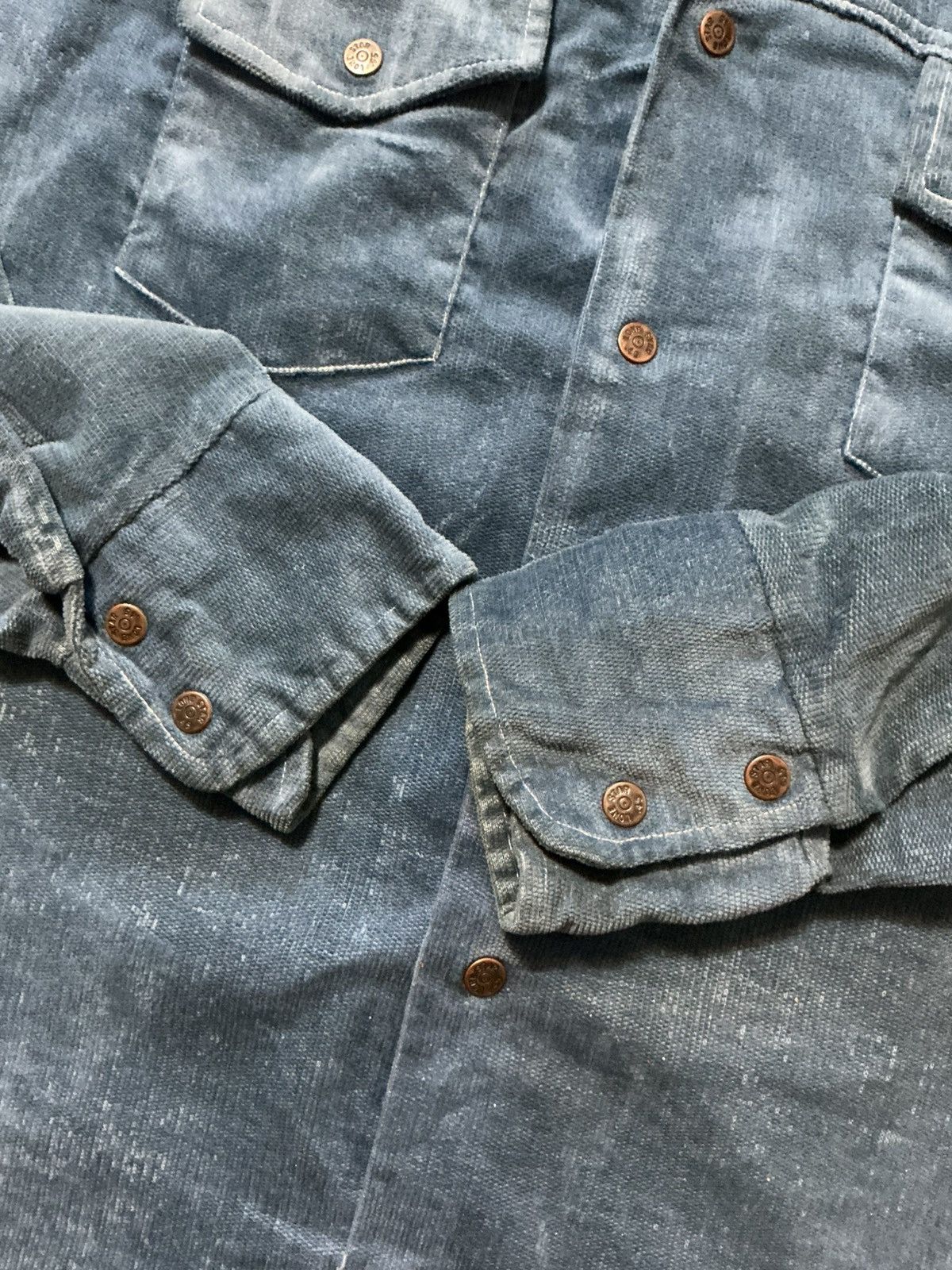 Vintage Vintage 70s Ferranti California Lone Star 45 Bullet Shirt Size US M / EU 48-50 / 2 - 7 Thumbnail