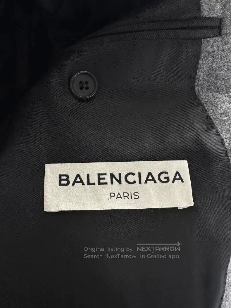 Balenciaga Balenciaga Belted Wool Blazer Jacket Size US S / EU 44-46 / 1 - 7 Thumbnail