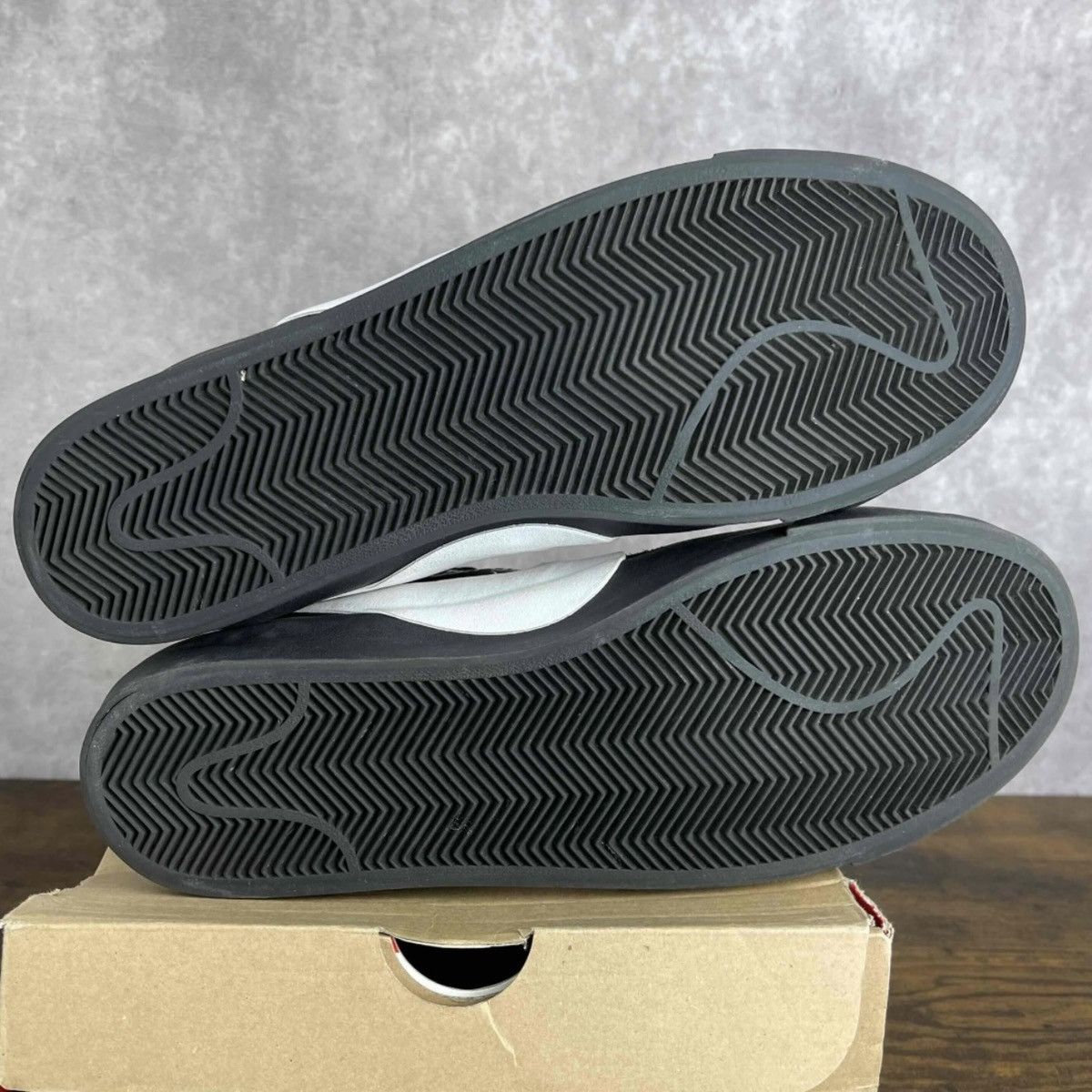 Nike × Off-White Nike Blazer Mid x OFF-WHITE Grim Reapers AA3832-001 Black OG Size US 10 / EU 43 - 7 Thumbnail