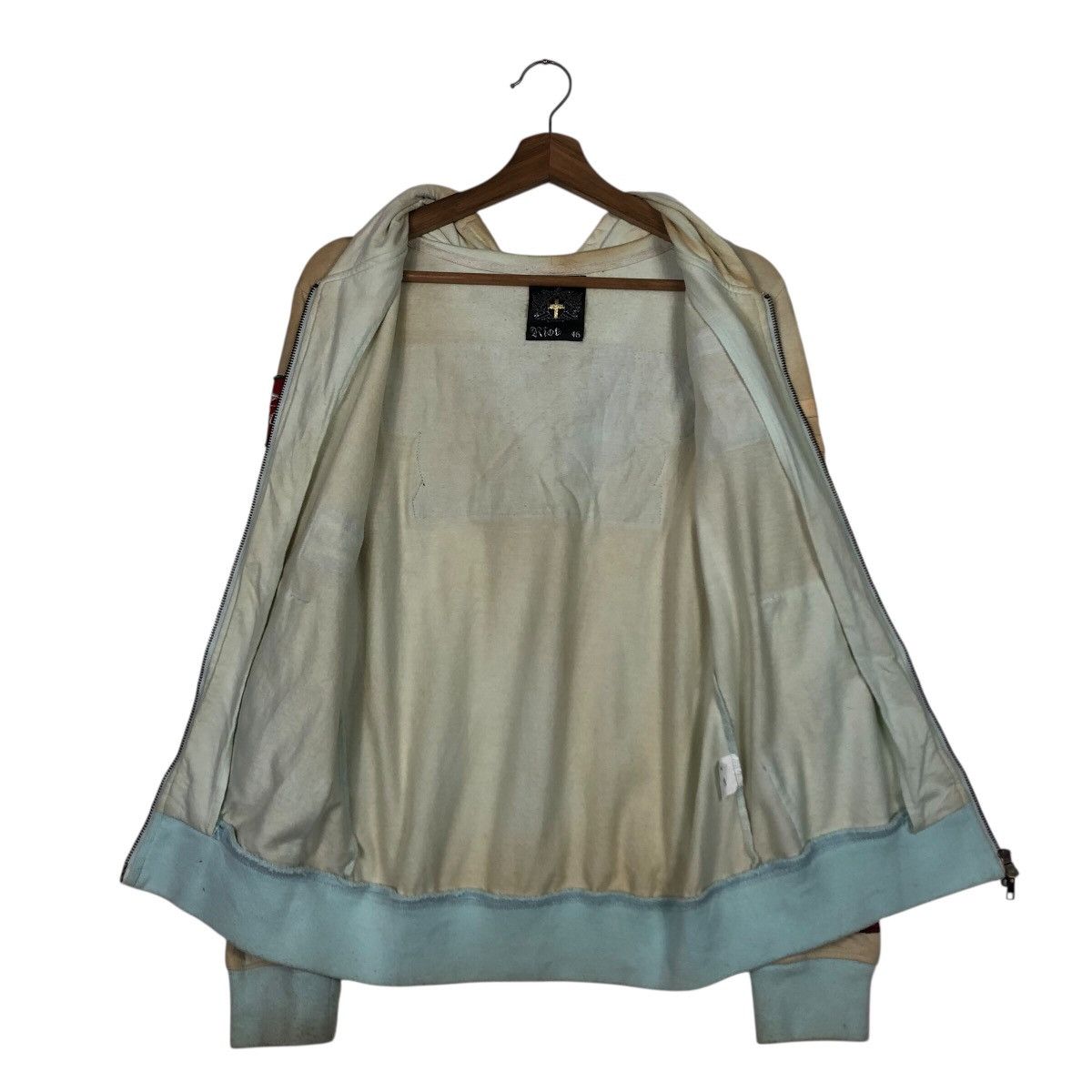 Hysteric Glamour 📌Riot Japan Zipper Hoodie Punk Design Biker Style Size US M / EU 48-50 / 2 - 15 Thumbnail