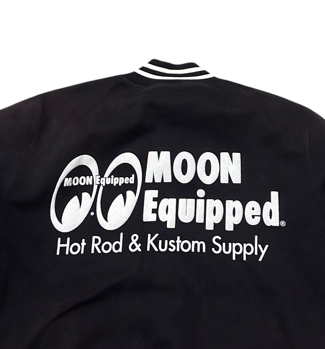 Vintage MOON Equipped Logo Stadium Jacket Arrival Notice Size US L / EU 52-54 / 3 - 5 Thumbnail