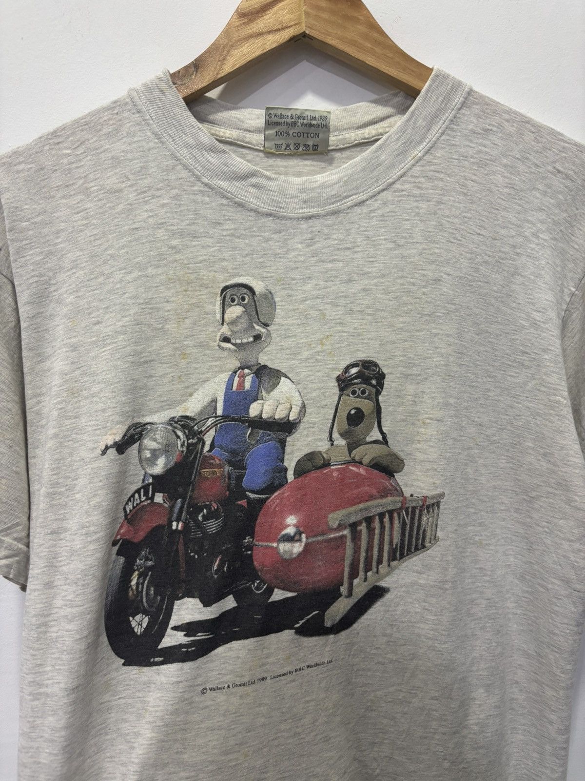 Cartoon Network Vintage Wallace & Gromit Tshirt Size US M / EU 48-50 / 2 - 2 Thumbnail