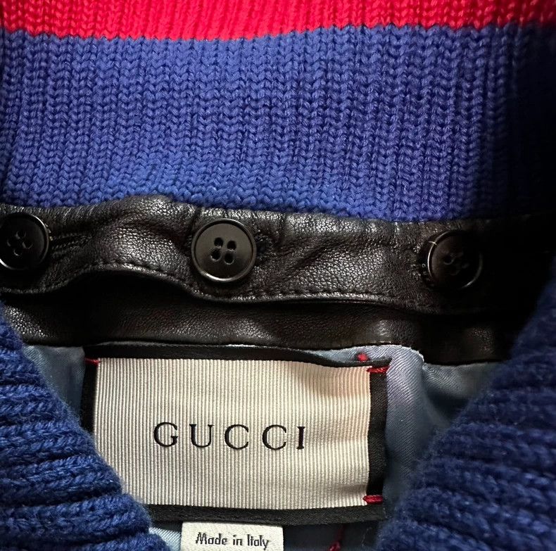 Gucci Gucci Tiger head embroidered sheepskin jacket Size US M / EU 48-50 / 2 - 4 Thumbnail