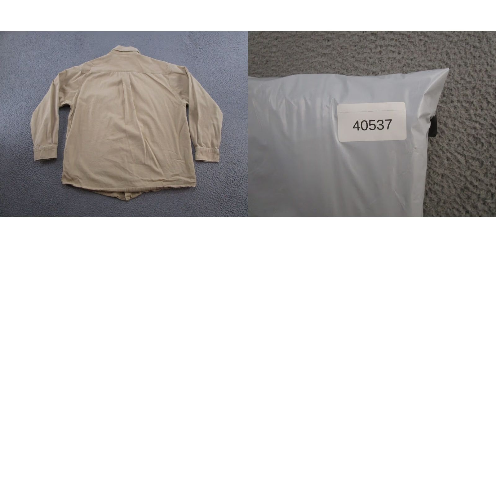 Carhartt VINTAGE Carhartt S09SRW Canvas Work Shirt Long Sleeve Button Sandstone Size L Mens Size US L / EU 52-54 / 3 - 9 Thumbnail