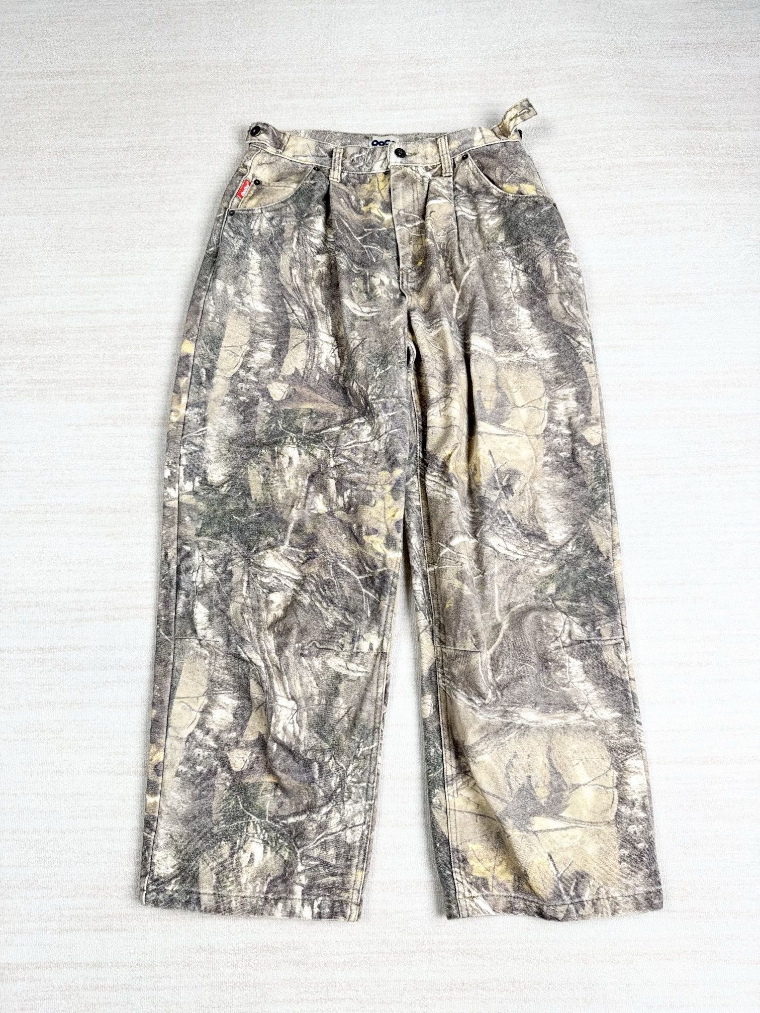 Japanese Brand 9090 tree camo baggy jean Size US 31 - 1 Thumbnail