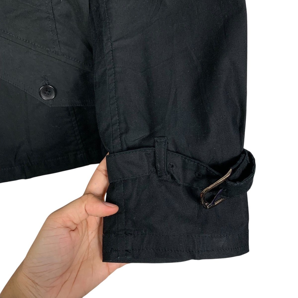 Takeo Kikuchi TAKEO KIKUCHI Black Cotton Chore Coat Jacket #2761-C124 Size US S / EU 44-46 / 1 - 7 Thumbnail